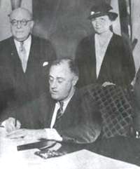 Perkins with FDR