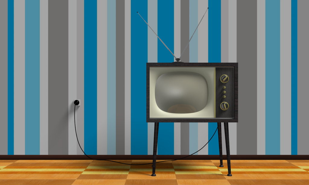 the 1950s Vintage television
