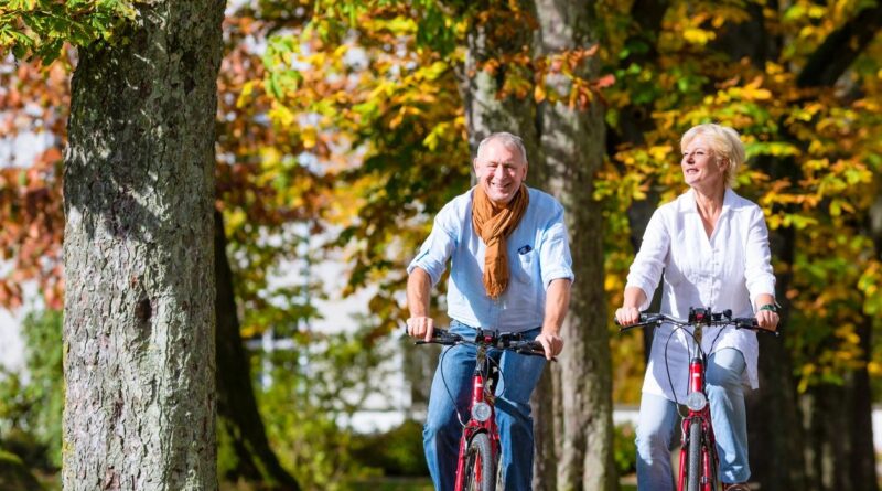 Social Security Increase - Seniors on Bikes