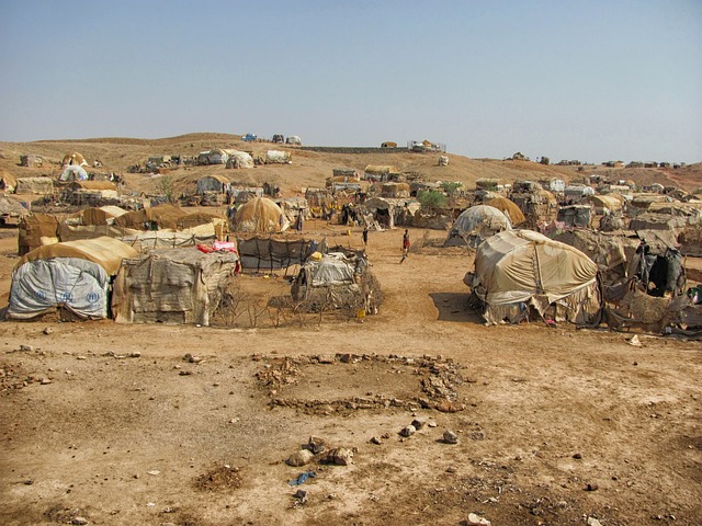 The Afghan Refugee camp
