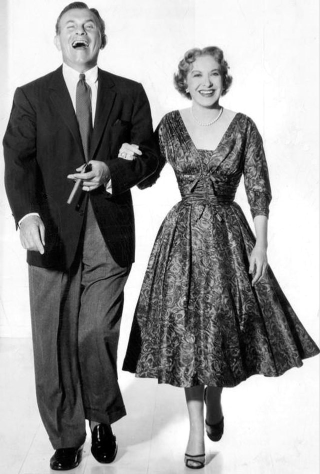 George Burns and Gracie Allen 1955