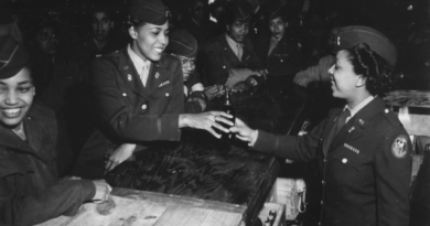 six triple eight black female WWII Unit served during segregation
