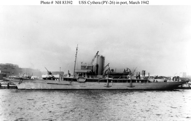 WWII Mystery of the USS Cythera