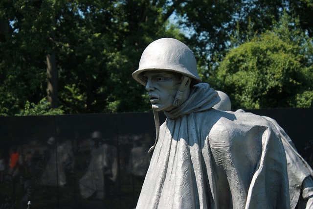 Korean War memorial. Hero Spotlight Ronald E. Rosser