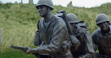 D-Day memorial. Hero Spotlight Jake Larson